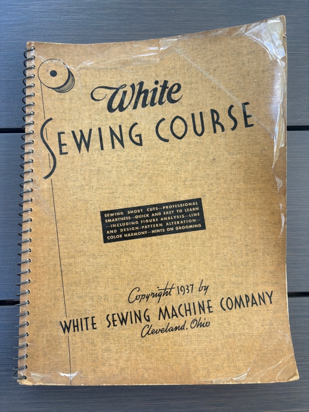 1937 White Sewing Course Manual